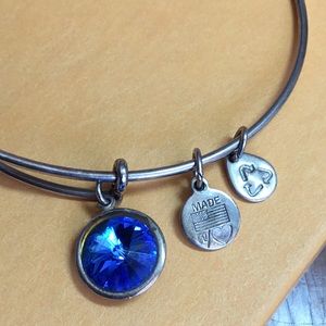 🔥 4/$20 Alex and Ani Silver Virgo Birthstone adjustable Bracelet